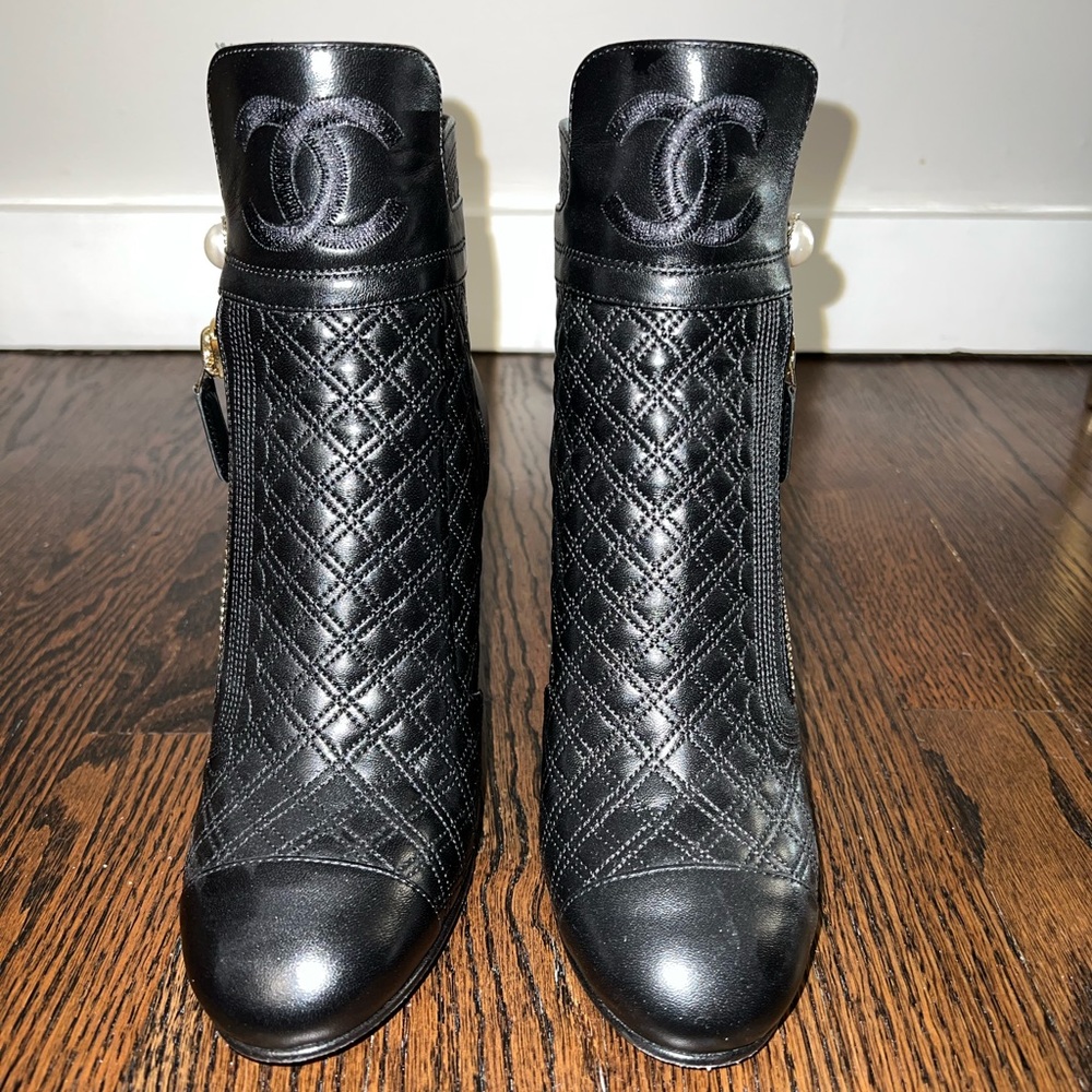 Chanel Pump Booties
